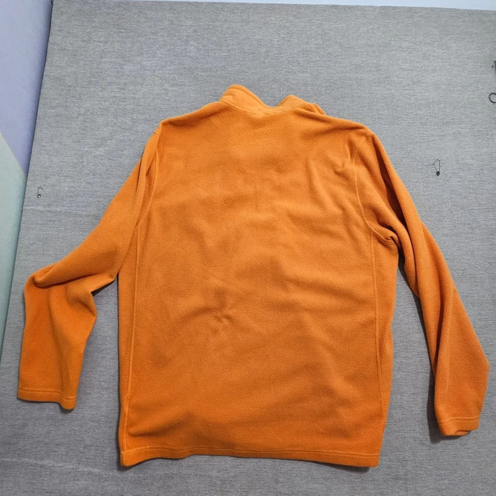 The North Face 1/4 Zip Fleece Pullover Mens XXL Orange TKA 100 NF00C744
